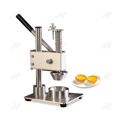 Manual Egg Tart Forming Maker Dough Press Pie Crust Tart Making Machine for Sale