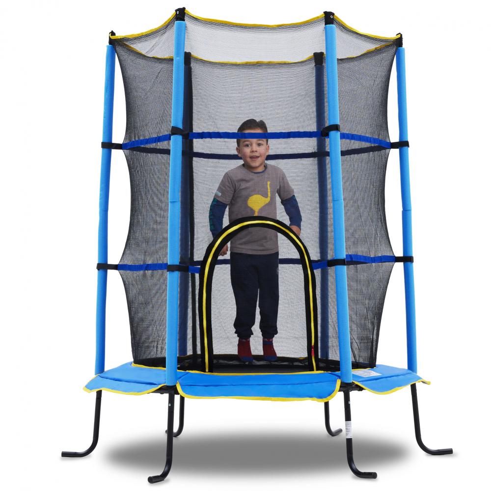 SkyBound 55 Inch trampoline with safty net -Blue