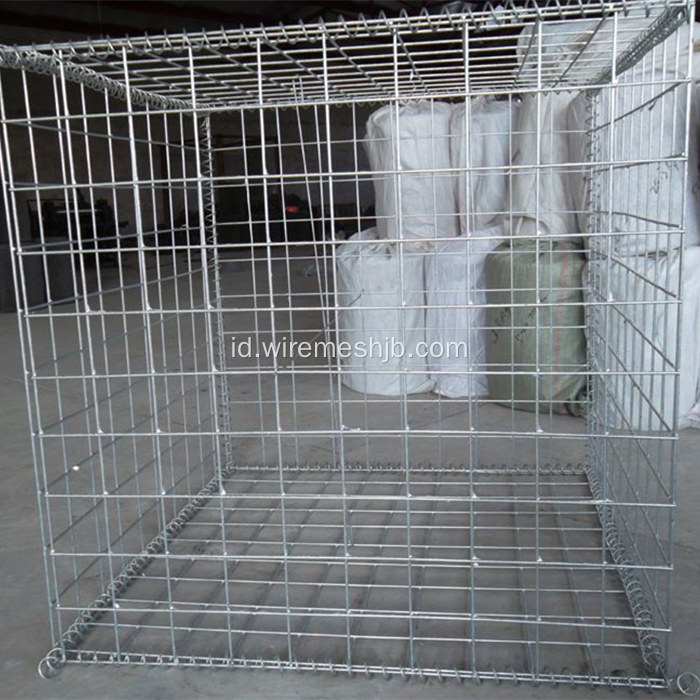 Lubang Persegi Dilas Gabion Baskets