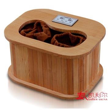 Luxo de sauna amarelo de hemlock Room para um