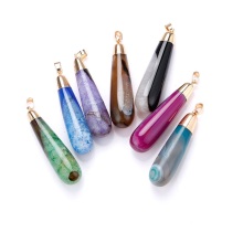 Fashional Waterdrop Agate Pendant Necklace Jewelry