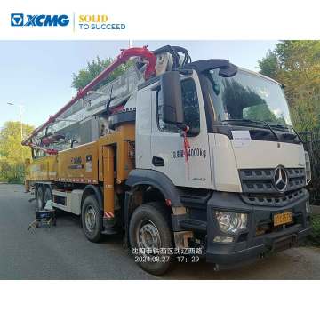 XCMG Used 58 Meters Truck Mounted Concrete Pump HB58V for sale
