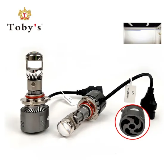 Hot Selling 60W 3000LM Toby's LED Headlight with All-In-One Design and 6500K Color Temperature, Rated IP67