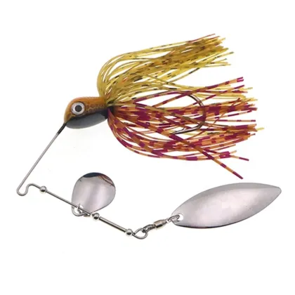 Customize Spinner Bait 19g Metal Spoon Fishing Lure for Bass