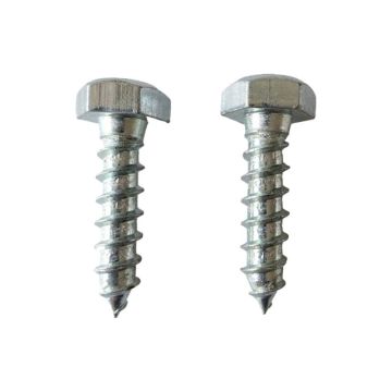 High-Quality DIN 571 Carbon Steel Hex Head Screws, Tapping Wood Screws, Lag Bolts & Coach Screws in M6, M8, M10 Sizes - Galvanized Finish