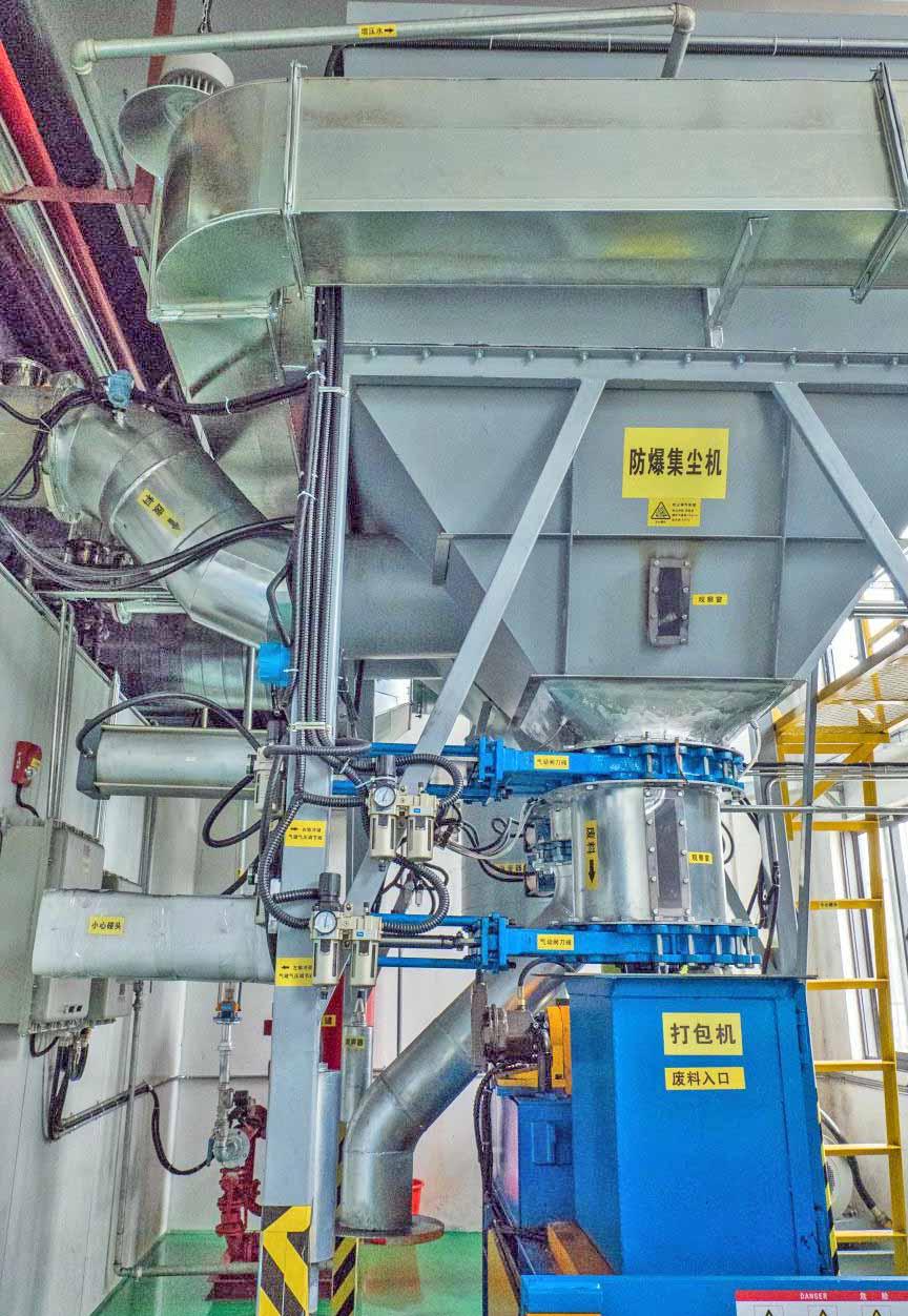 Industrial explosion-proof dust collector equipment