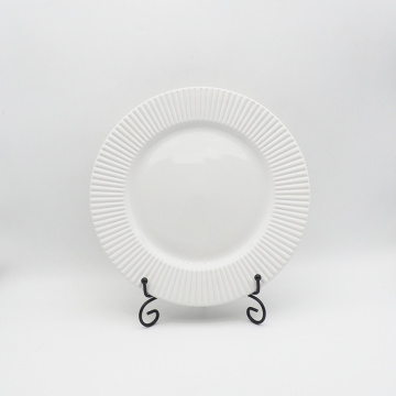 Conjunto irregular de mesa de mesa 12pcs Conjunto de jantar branco fosco