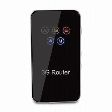 3G GSM Router, Compatible with USB Flash Drives, USB Interface