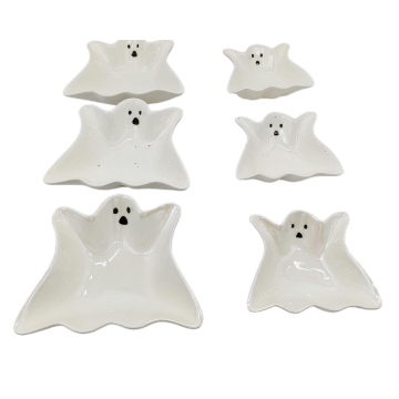 Plato premium de calabaza para Halloween