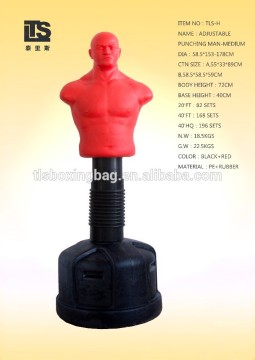 Adjustable Standing Up Opponent Punch Bag Boxing Man