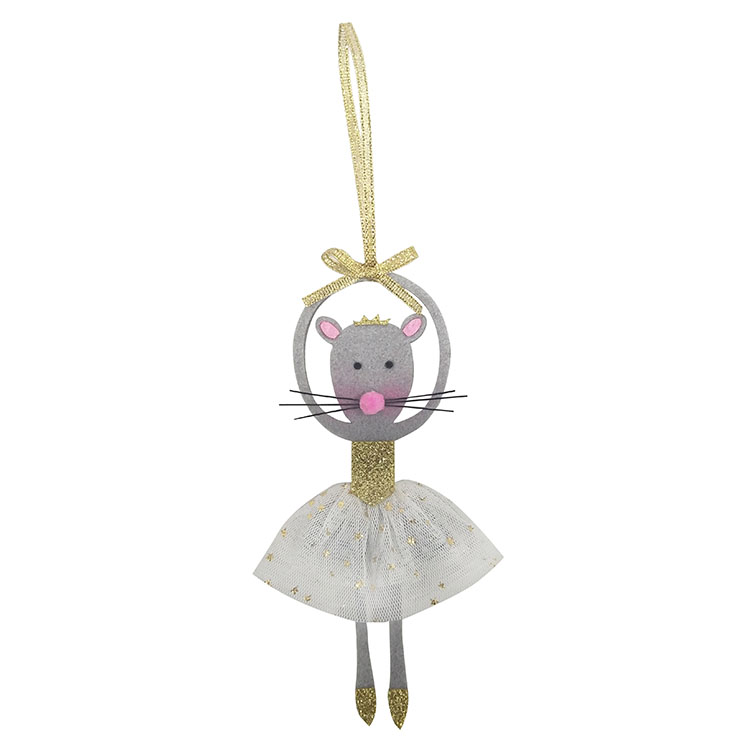 Christmas Dancing Rat Pendant