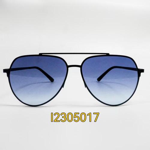 Aviator Bright Blue Glasses Frames Mens Metal