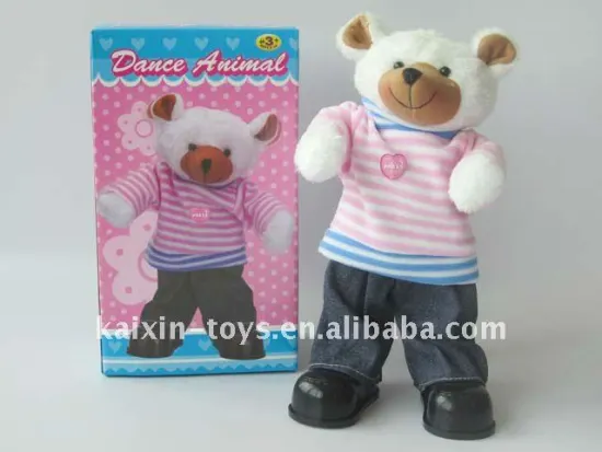 eletric plush dancing bear 10107831
