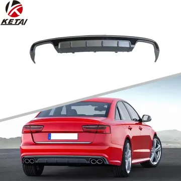 2016-2018 AUDI A6 Normal S6 Style Car Bumper Rear Diffuser