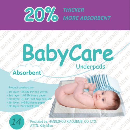 60 Disposable Mattress Sheet Incontinence Protector Pads Baby Toddler