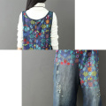 Women Long Casual Loose Bib Pants