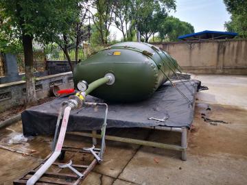 आउटडोर घटनाओं के लिए टिकाऊ 6-टन टीपीयू वाटर बैग