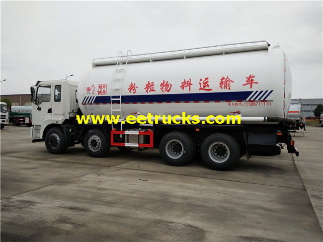 Dongfeng 310HP Dry Particle Tanker Trucks