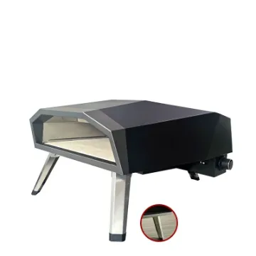 High Quality Stainless Steel Portable Gas Pizza Oven Bakery Outdoor
