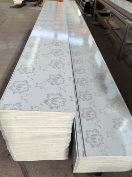 Elegant Silver Floral Pattern Metal Carved Panel Interior Wall Panel