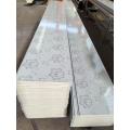 Elegant Silver Floral PU CorePanels for Interior Walls