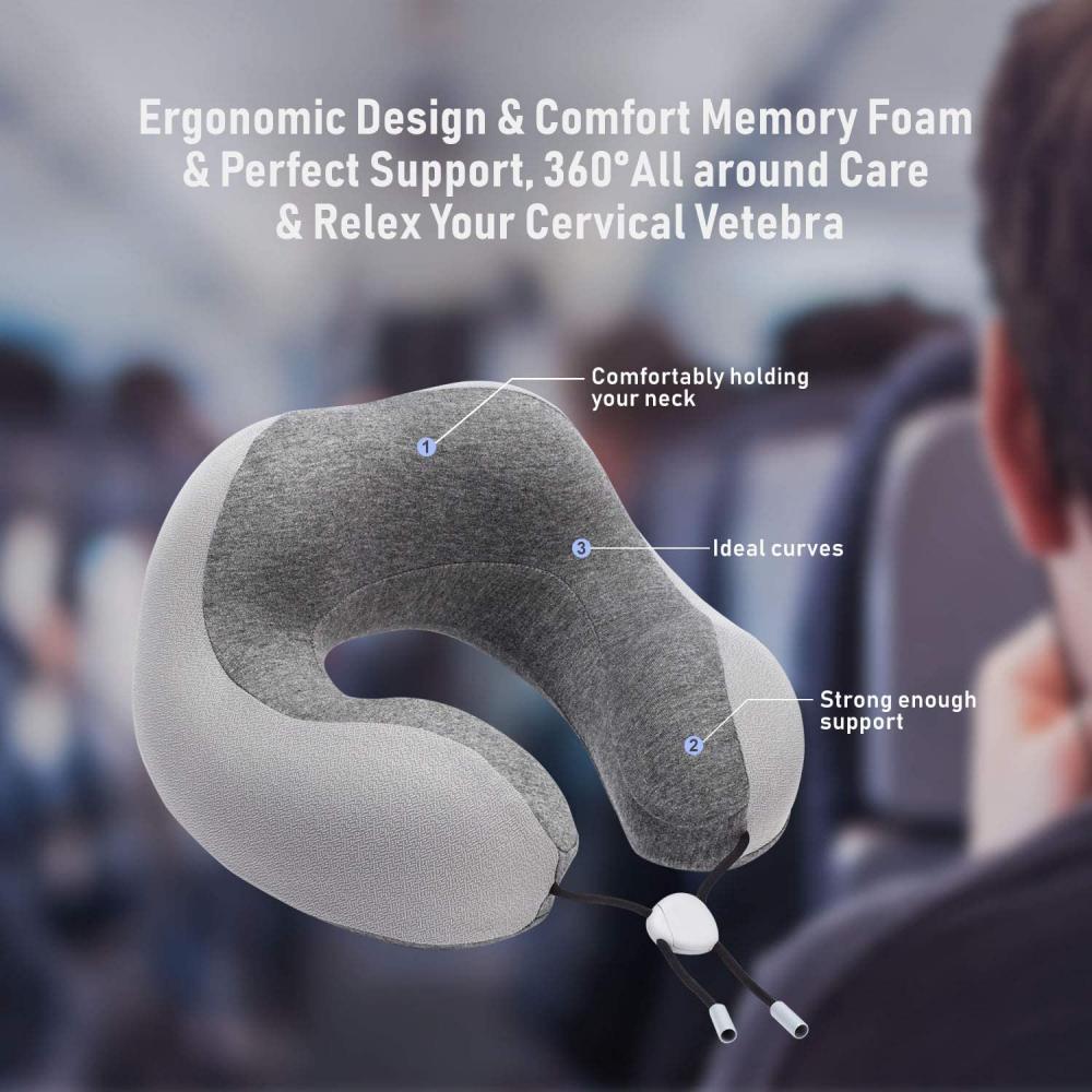 Go Travel Memory Foam Pillow