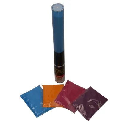 Nature cornstarch run holi powder color powder blaster