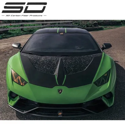 Forged Carbon Fiber Engine Hoods for Lamborghini Huracan LP580 LP610