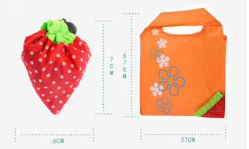 Polyester foldable strawberry storage bag