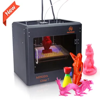 MINGDA Glitar7 3d printer 300*200*200mm,single extruder FDM abs model 3d printers industrial 3d printer