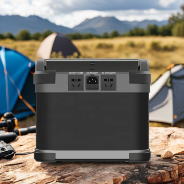 Portable Solar Power Station - 300W to 2000W for Camping with Wireless Charging