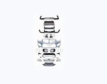 Body Kit for BMW X4 G02 19-21 and X4M 2019 - Front Bumper, Rear Lip, Exhaust Pipe, Side Skirt