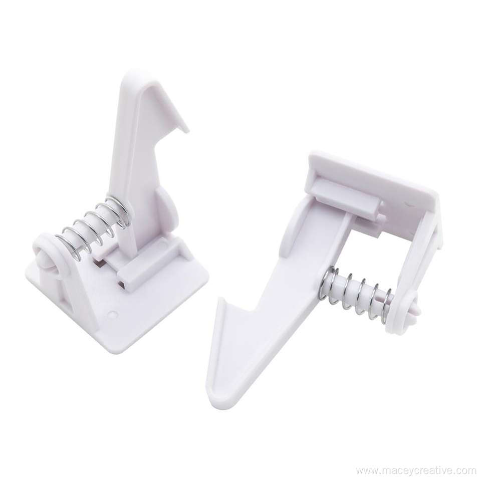 Child Safety Spring Cupboard Latches Drawer Locks