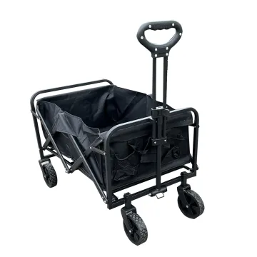 Collapsible Outdoor Heavy Duty Folding Wagon Cart - 132 lbs Capacity