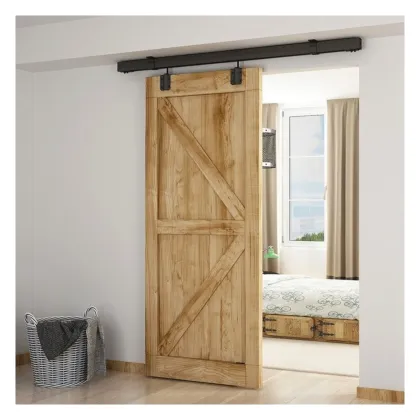 American Solid Wood Indoor Barn Door