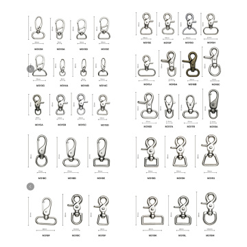 Zinc Alloy Bolt Snap Hook