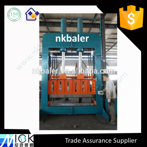 5-6 ton per hour plastic Rubber hydraulic baler