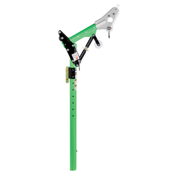 Confined Space Side Entry Davit Arm Systems with Mast Base