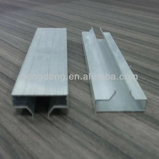 Aluminium Profile for Slot Board in closet 6063 T5