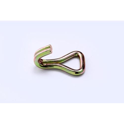 50mm Long Double J Steel Hook for Ratchet Tie Down