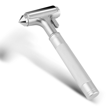 Emergency Car Safety Hammer: Heavy Duty Metal Hard Alloy Window Breaker with Seat Belt Cutter
