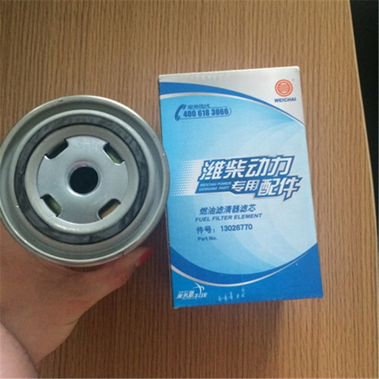 13026769 13026770 Filtro de combustible Weichai Detuz