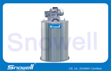 3000kg/d Automatic Industrial Flake Ice Evaporator For Poultry Slaughtering