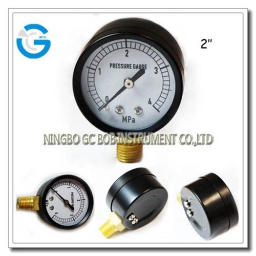 High quality brass internal carbon steel pressure gauge