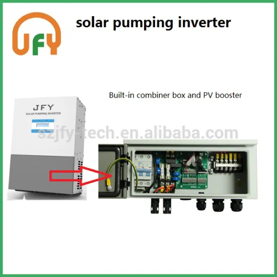 JFY solar agricultrue water pump system, 220V single phase and three phase,380V three phase puming inverter