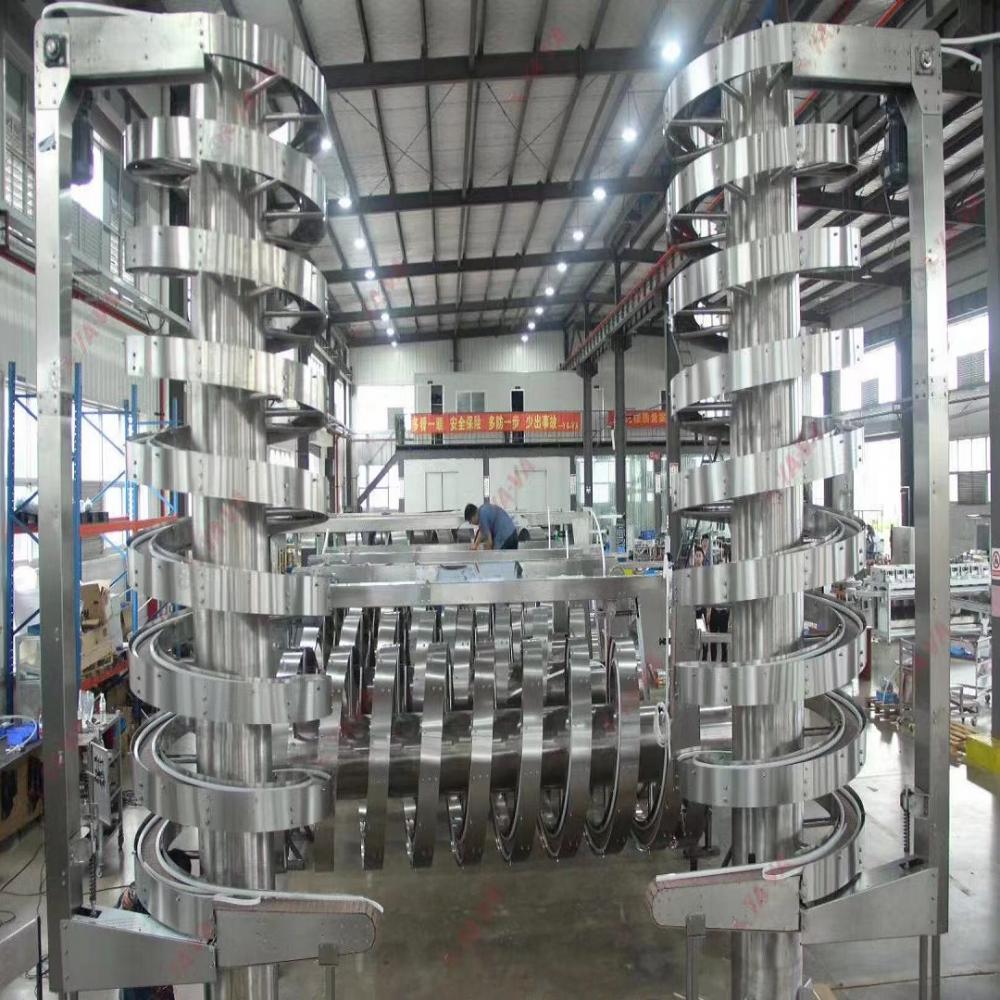 Tùy chỉnh băng tải xoắn ốc của con lăn trọng lực không có nguồn gốc