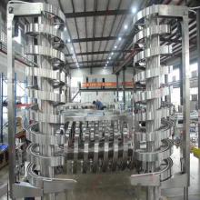 Customization Unpowered Gravity Roller Spiral Conveyor