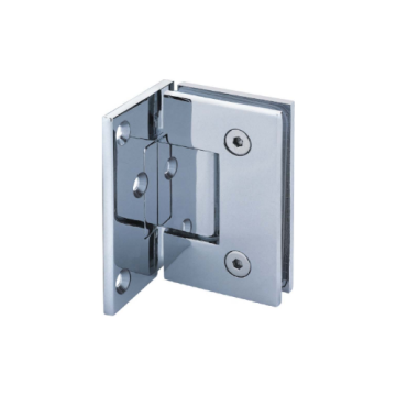 Thủy tinh bằng đồng chắc chắn vào bản lề kính 90 độ