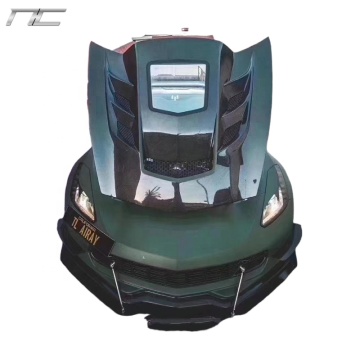 Hood Bonet Telus Kaca Karbon Untuk Chevrolet Corvette C7