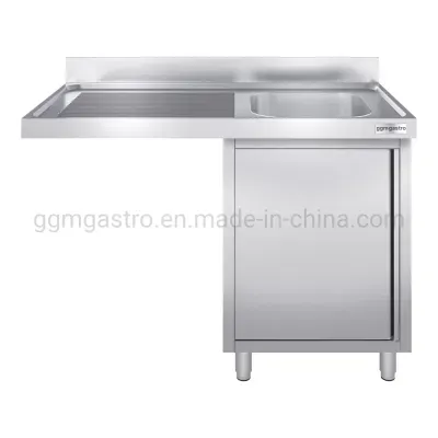 Commercial Kitchen Furniture Stainless Steel Sink Dishwasher
